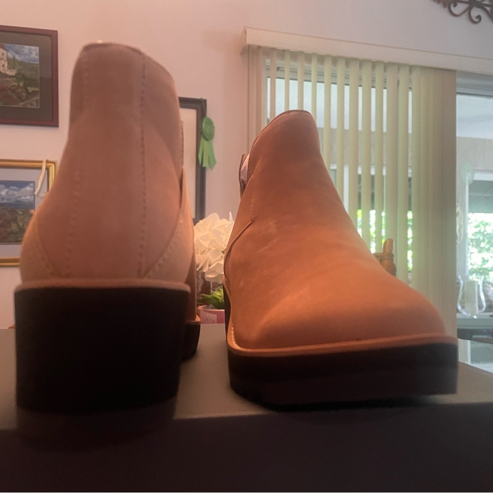 Eileen Fisher Tan Ankle Booties